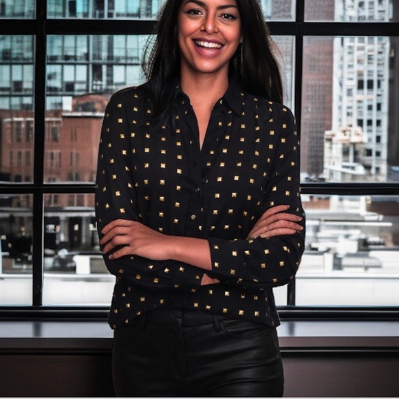 MICHAEL KORS - Button Down Shirt w/studs (M) ~ NWT - Picture 13 of 16